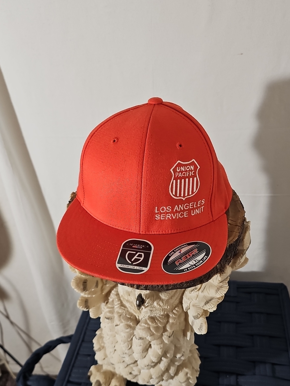 Union Pacific Los Angeles Service Unit Red Snapback Hat